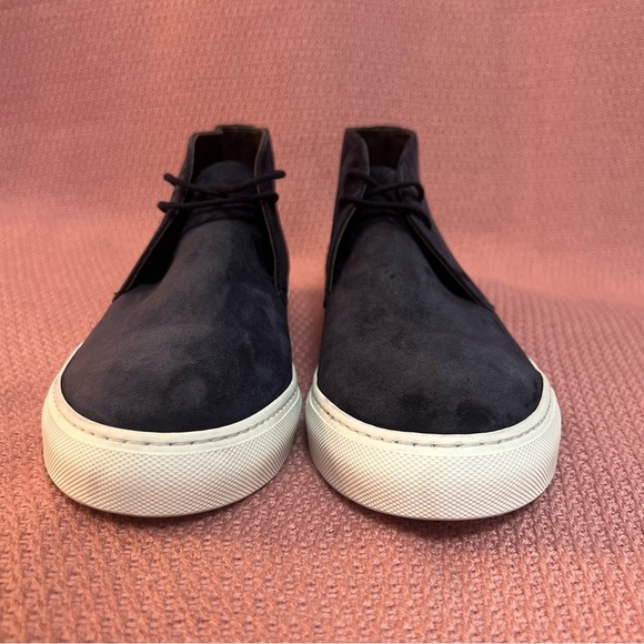 To Boot New York Argento Blue Suede Lace Up Sneakers Size 11.5 Chukka Lace up - Picture 6 of 9